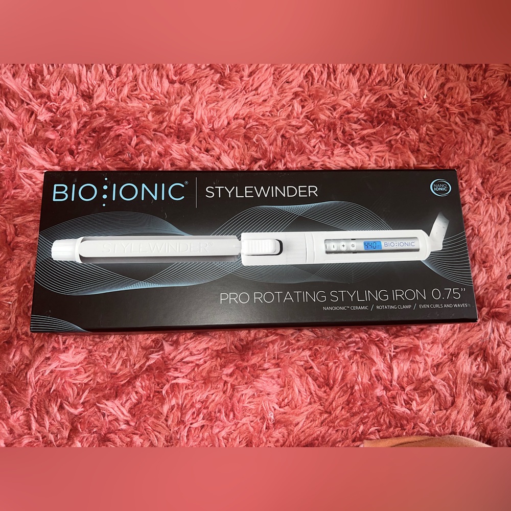 NEW Bio Ionic style winder curler .75